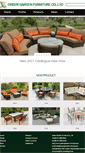 Mobile Screenshot of greengardenfurnitures.com